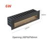 LED IP65 Waterproof Stairs Step Light Outdoor Wall Lamp Corner Garden Street Footlight  Recessed for Porch Yard Balcony 220V