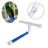  Bird Shower Perch with Suction Cups Portable Parrot Grooming Accessories 9.5”