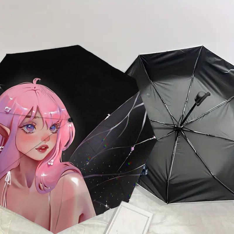 Enchanted Fairy Wings Umbrella: A Magical Companion for Outdoor Adventures   Auto Opening/Closing, Perfect Travel Accessory and Gift 107