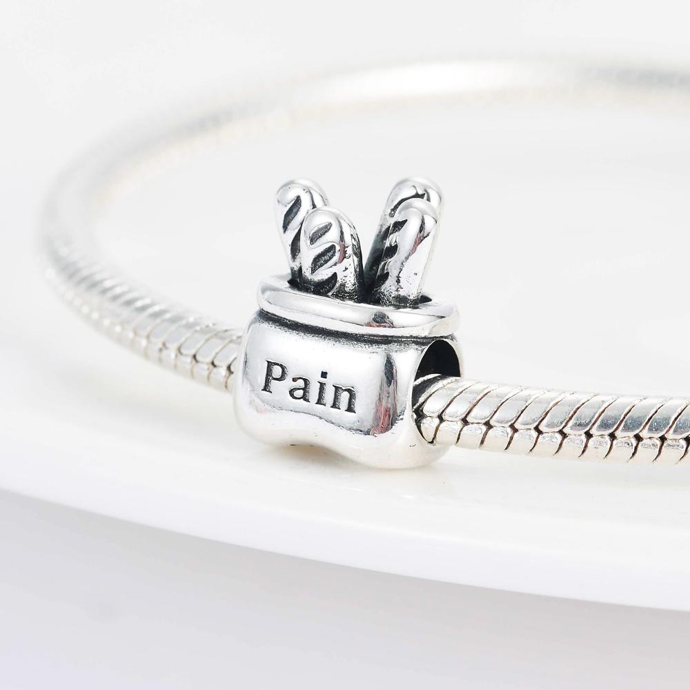 Latest Copper Love Rubik'S Cube Cake Cup Battery Charm Pendant Bead Fit For Original Bracelet Diy Women'S Boutique Jewelry