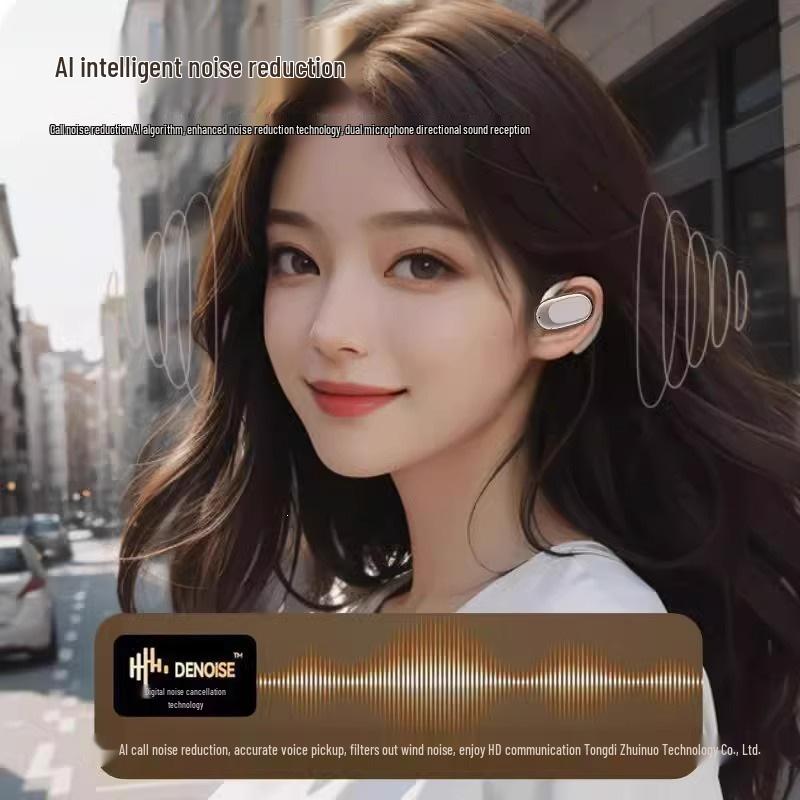 Bluetooth Bone Conduction Sports Headset - Wireless, In-Ear, Noise-Cancelling, Long Battery Life
