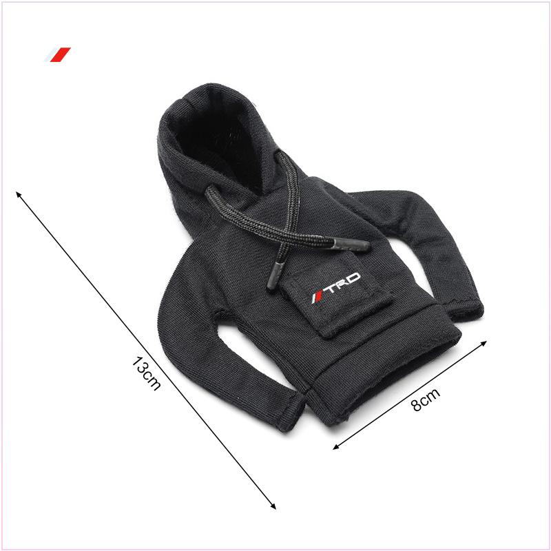 Modische Kapuzenpullover Auto Schalthebelabdeckung Kapuzenpullover Schalthebelabdeckung für Toyota GR TRD Camry Crown Auris Rav4s TRD Prius