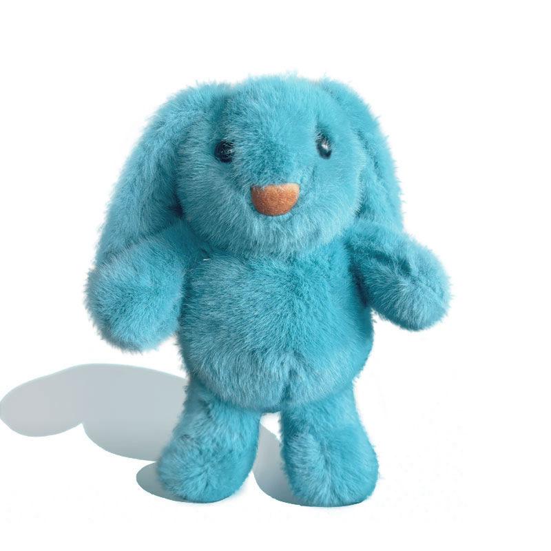 Good Rabbit Plush Toy Rabbit Doll Colored Bonnie Rabbit Doll Children Comforting Doll Birthday Gift
