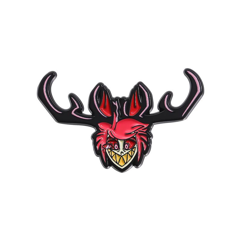 Halloween Anime Characters Enamel Pins Custom Punk Snake Brooches Lapel Badges Cartoon Animal Jewelry Gift for Kids Friends