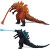 Godzilla vs Kong Figura d'Azione di Godzilla con Dorso Blu Modello con Accessorio Effetto Soffio Atomico Giocattolo da Collezione Articolato