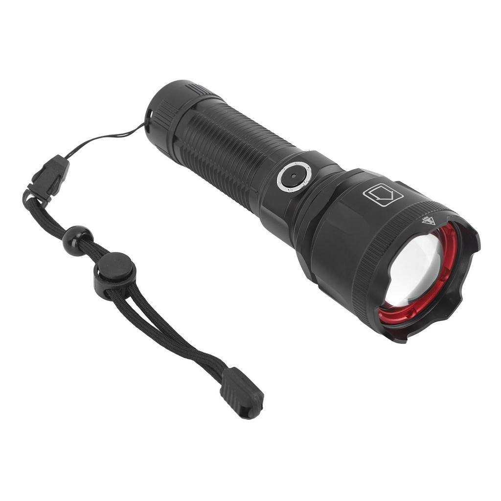30W Zoomovací svítilny LED kovový spínač Super jasná svítilna pro cyklistiku, turistiku, kempování