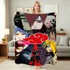 Legend Fourth Hokage Cartoon Anime Blanket Skinfriendly Soft Fleece Blanket For Living Room Bedroom Gaming Room Home Party Decor Memorial Gift