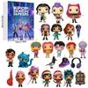 Kpop Demon Hunters Advent Calendar With Acrylic Figures For Holiday Gift Parties