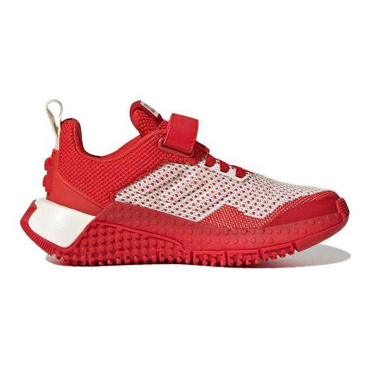 LEGO x adidas Sport Pro J Red Off White Kids Sneakers Shock-Blue GZ2412