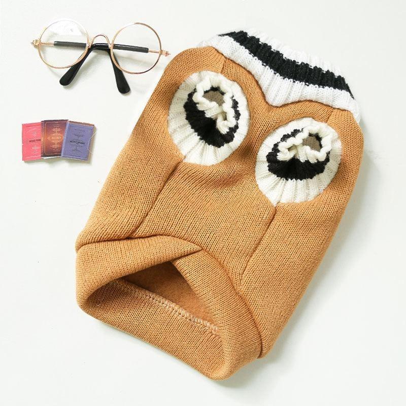 

Смугастий в язаний светр для собак Одяг для цуценят чихуахуа Жилет для собак Пальто для маленьких середніх собак Одяг для французьких бульдогів йорків XL хакі