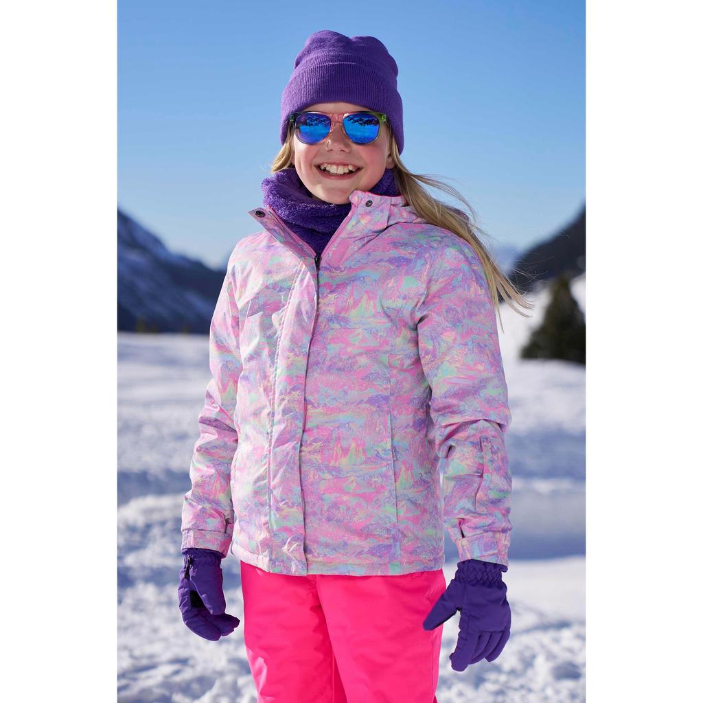 Mountain Warehouse Childrens/Kids Snowdrop Watercolour Ski Jacket