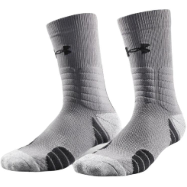 Under Armour Knee High Socks Unisex 1 Pack Gray 22610205-012 M
