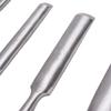 4 Pcs Wooden Handle Woodworking Gouge Tools Carbon steel Firmer Gouge Chisel  Camp