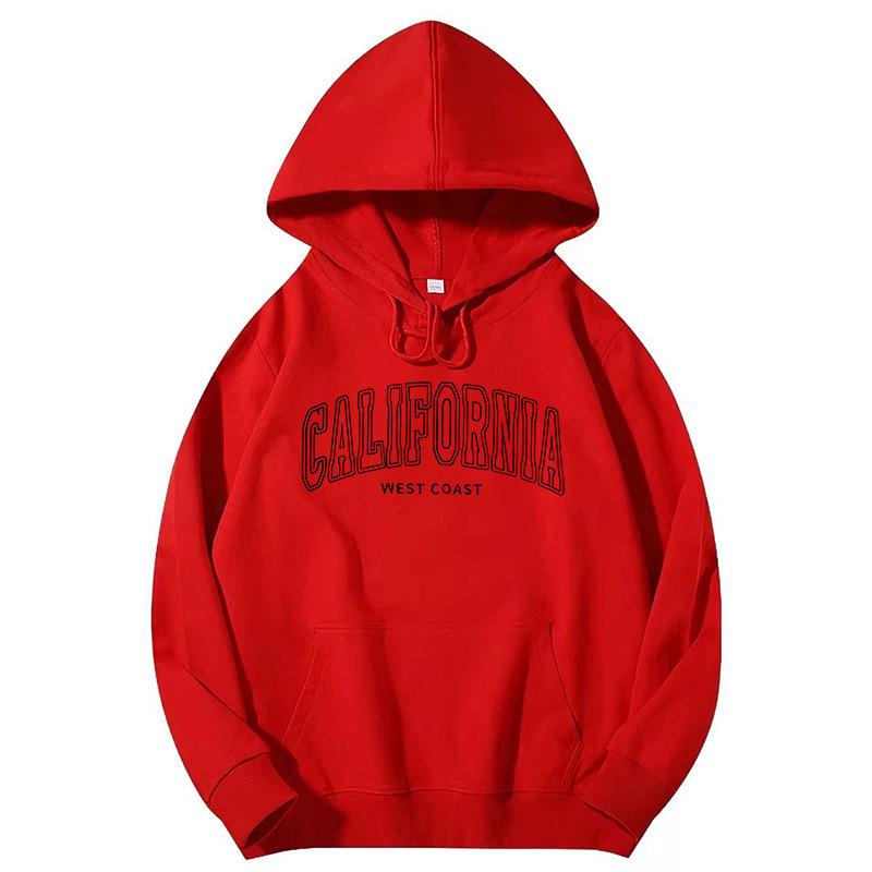 Unisex Casual Letter Print Spring/Autumn Hoodie