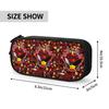 Custom Super Sentai Large Capacity Bags for Child best gift School Pencil Bag for Boys Gilrs Kids