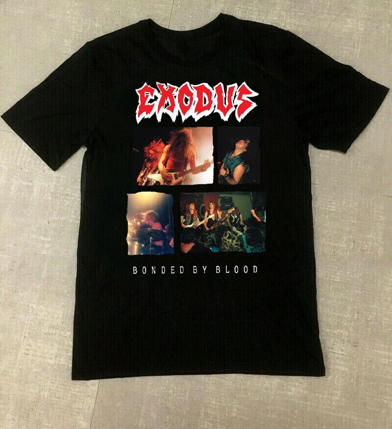 

Exodus Band Bonded By Blood Unisex T-Shirt Full Size S To 5XL TU076 Unisex T-Shirt XXL