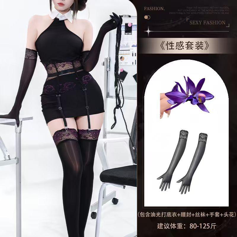 Sex underwear rose sexy waist seal lace fishbone girdle waistcoat stacked wear garter belt integrated pure desire cover