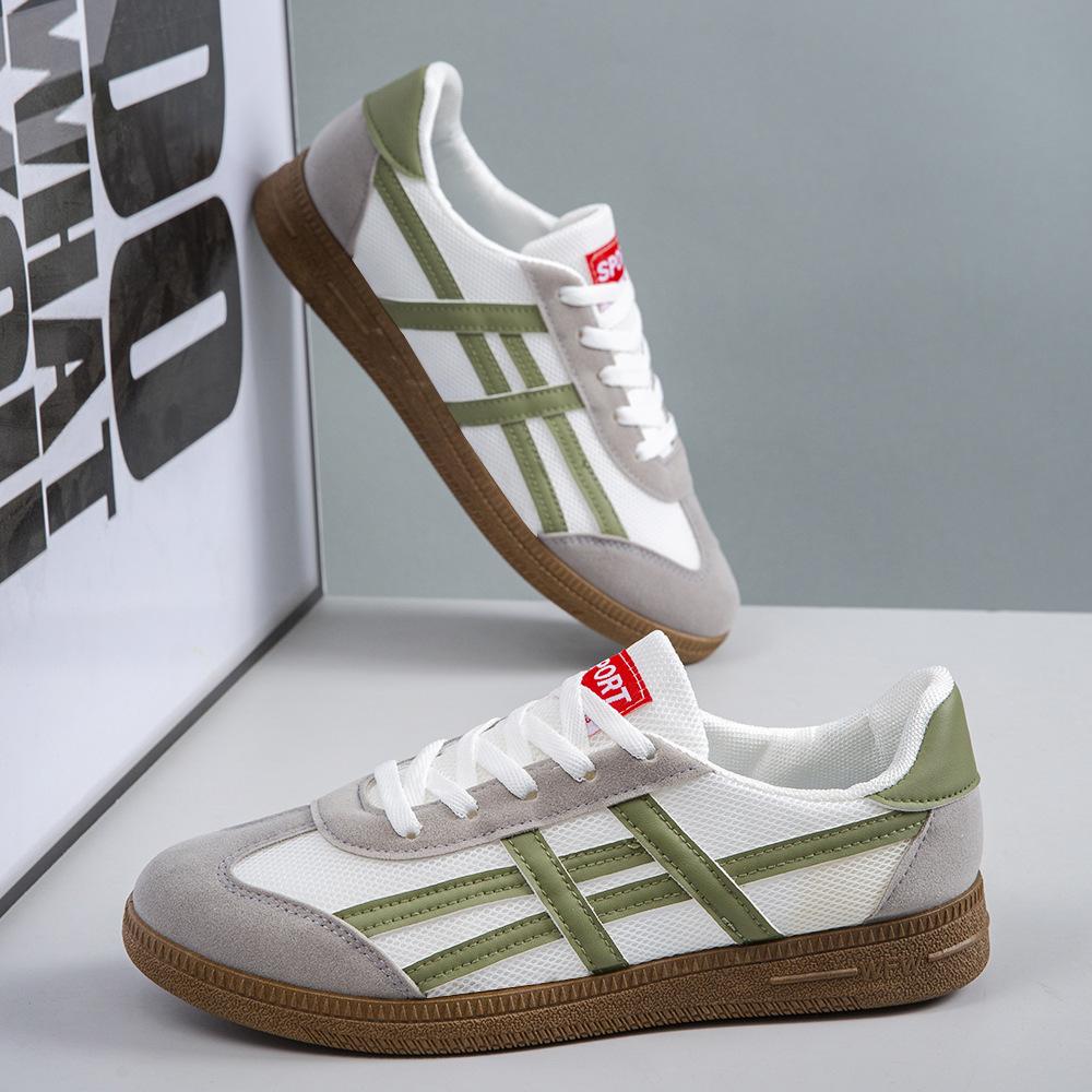 Summer New Comfortable Five-year Mutual Encouragement Breathable Contrasting Color Lightweight Board Shoes Casual Shoes