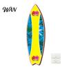 Wasserdichtes Holzschild Hawaiianisches Surfbrett Wandkunst, Tropisches Stranddekor Schild, Sommer Aloha Thema Hängendes Schild Langlebig für Wohnzimmer Kinder