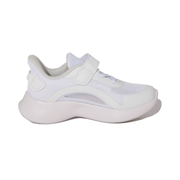 Li Ning Kids Non-Slip Shock Absorbing Durable Lightweight Casual Shoes Kids Shoes Standard-White YKNS038-3