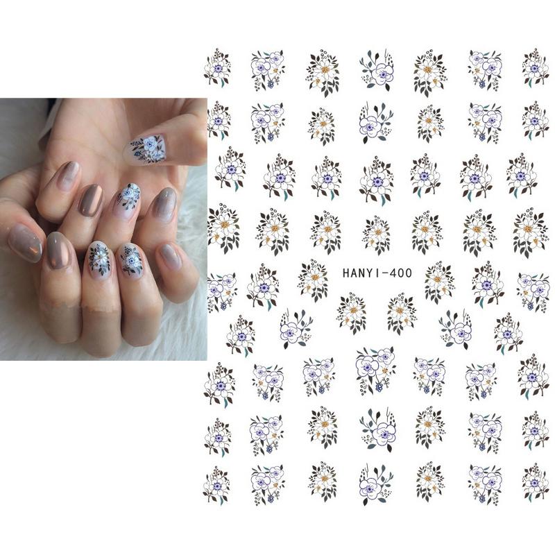 Zurück Kleber Aufkleber 3D Nagel Aufkleber Schwarz Weiß Geometrische Zeichnungen Designs Nagel Aufkleber Dekoration Für Nail Art Schönheit