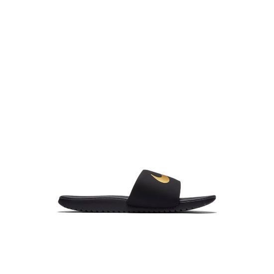 Nike Kawa Slide GS Black Gold 819352-003