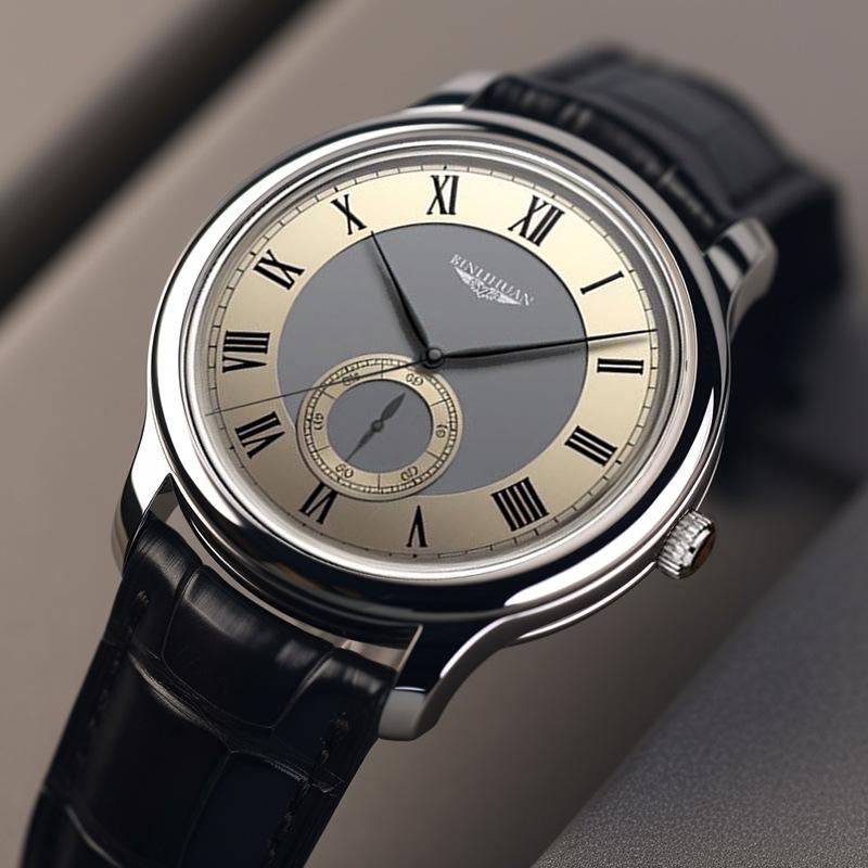JYL Men's Watch Fashion Minimalist Quartz Leather Band