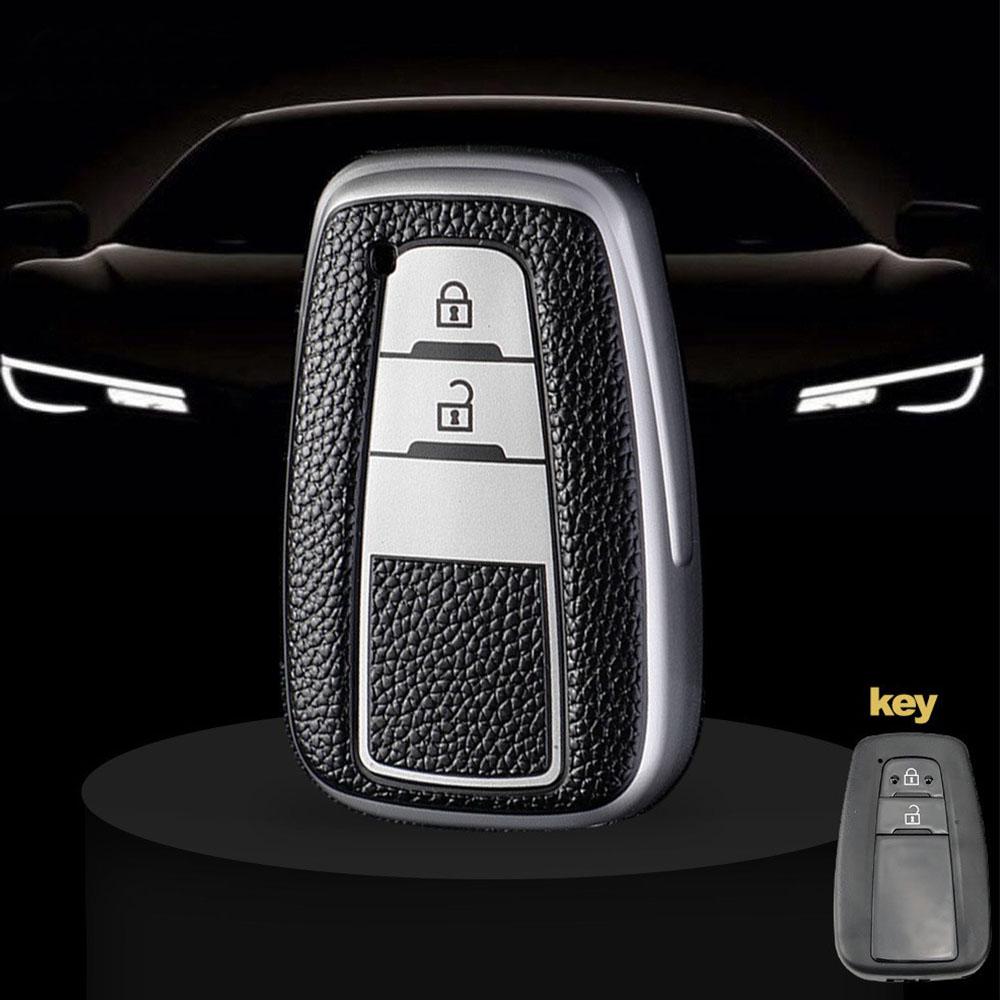 Remote Key Shell Case Housing 2 Buttons For Toyota RAV4 Corolla Camry C-HR Prius
