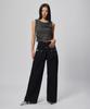 Beodeonteu Garment Dyed Multi-Pocket Layered Pants [Black]