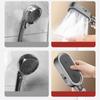 3 Mode Shower Head with Stop Button Flow Adjustable High Pressure Water Boost Shower Head Built In Filter Bathroom Accessories