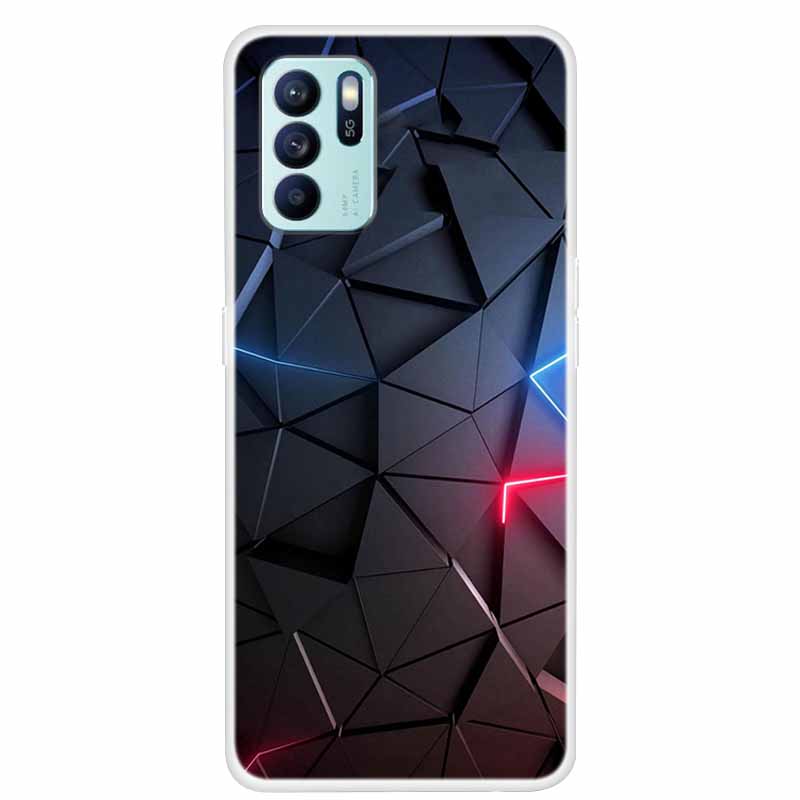 For OPPO Reno6 Z Cases Reno6 5G 6 Pro+ Clear Marble Soft TPU Silicone Cover For OPPO Reno 6 Pro Plus Phone Cases Reno6 Z CPH2251