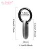 Pill Box Titanium Alloy Waterproof Bunker Portable Small Pill Box Sealed Waterproof Keyring Mini Carry-On First Aid Pill Bottle