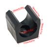 10pcs Multi-functional Fishing Pole Holder Clip Storage Rack Clamps Black/Red/Blue Cue Clips Fishing Rod Storage Rack 14mm/17mm