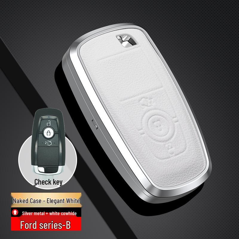 2023 Ford Key Case: Mondeo, Focus, Escape, Edge PLUS Shell Buckle