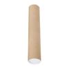 Mailing Tube Paper Container Secure End Caps Poster Storage Protector for Art Prints Documents