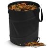 1/2Pcs Garden Waste Bag 37.8L Leaf Waste Bag Large Capacity Collapsible Garden Bag Space Saving Pop Up Trash Can for Outdoor