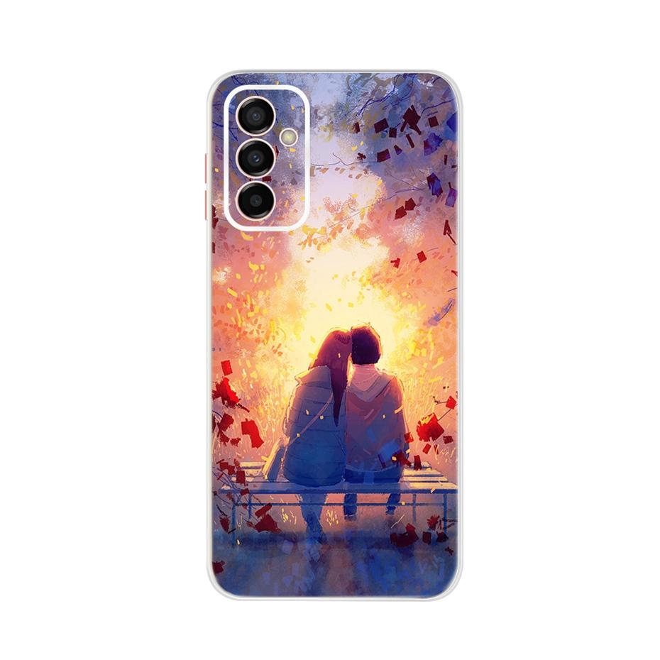 Měkké silikonové pouzdro pro telefon Samsung Galaxy M23 Nárazník Průhledný TPU zadní kryt pro Samsung M23 M 23 5G SM-M236B Fundas