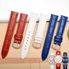 12mm 14mm 16mm 18mm Calfskin Leather Watchband Watch Band Lady's Strap Women Students Bracelet For Swarovski Casio Cartier Tank