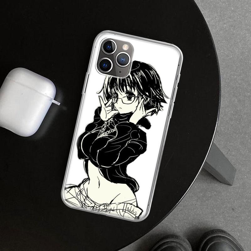 Huner X-Hunters Chrollo Shizuku Phone Case Cover for iPhone 11 12 13 Mini 14 15 Plus 16 Pro Max 17 Air 7 8 + SE Art Customized F