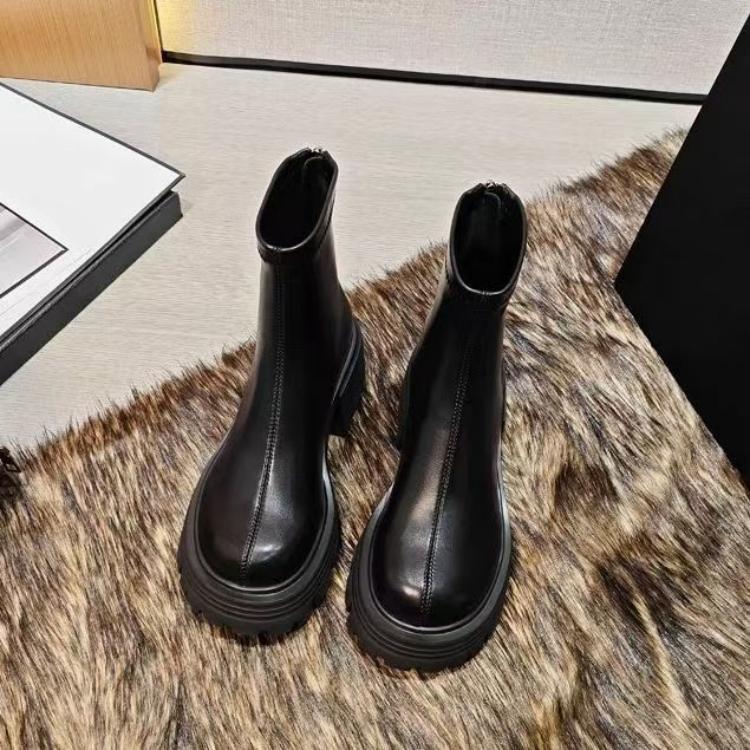 Elastic Boots for Women In Autumn and Winter 2025 New Short Boots  Fashionable and Versatile Retro Boots