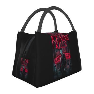Ice Nine Kills The Silver Scream By Grave Isolierte Lunchtasche Bento Aufbewahrung Lebensmittelbehälter Behälter Kühlbox Thermische Lunchbox Tragetasche