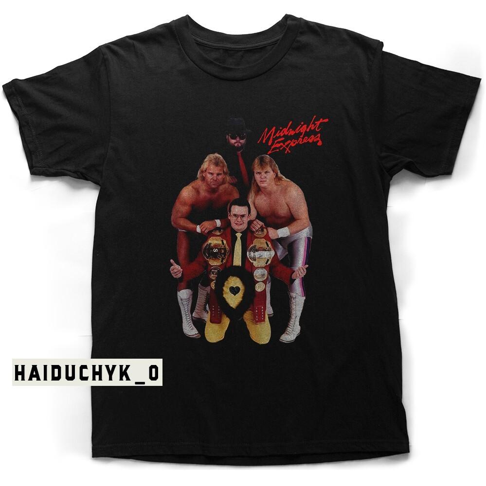 The Midnight Express Wrestling Tag Team Unisex Black T-shirt Size S-5XL Unisex T-Shirt S