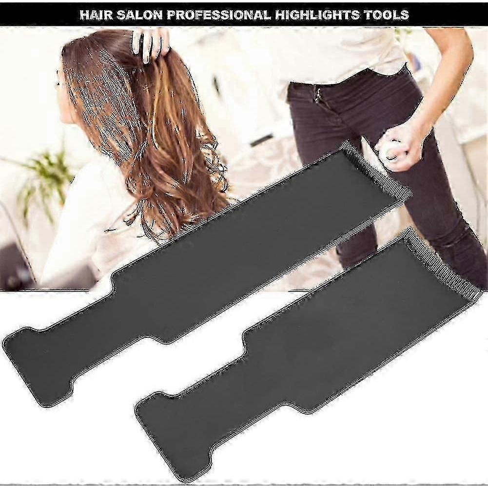 Highlighting Board With Teeth Hair Tools Board Hairdresser's Paddle For Hair Dye Salon Use Hair Color Board