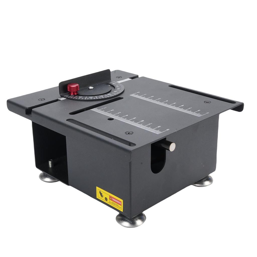 Mini Multi Functional Table Saw Portable Desktop Electric Adjustable Height Angle for Crafts Wood Cutting US Plug