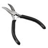 1pc Small Pliers Diagonal Round Bent Needle Nose Pliers Non-slip Handle Jewelry Repair Making Handcraft Beading Cutter Pliers