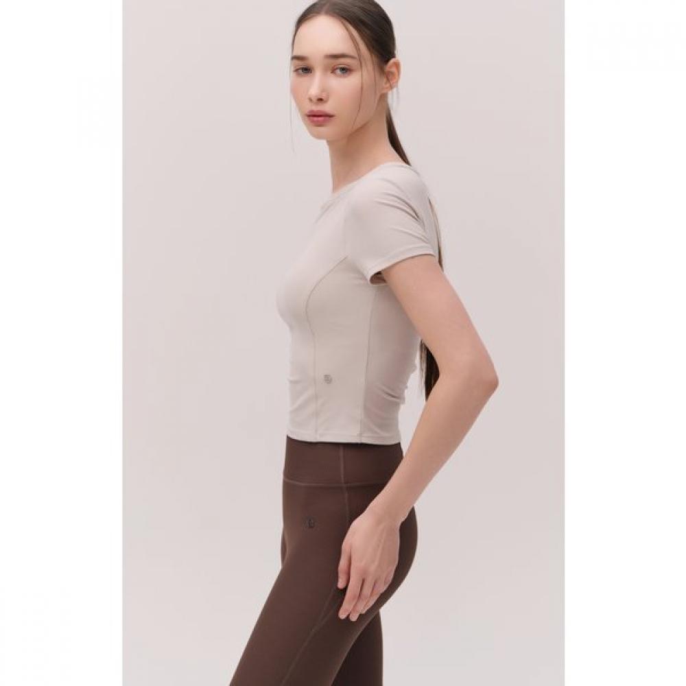 HuiT Ribbed Modal Neck VarianT Inbra T shirT hTwTs5k03T