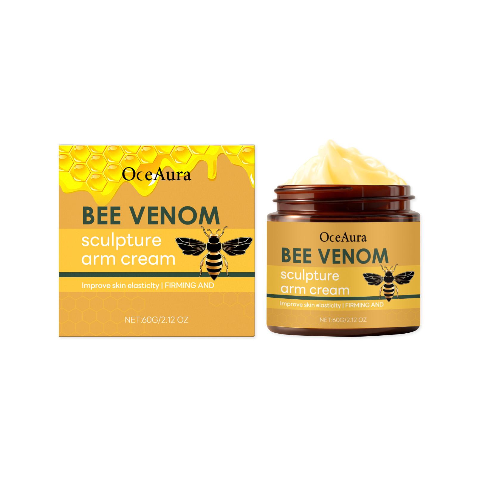 OceAura bee venom body Cream gently nourishes and moisturizes to improve skin elasticity. Daily body care is suitable for a variety of skin types 60g