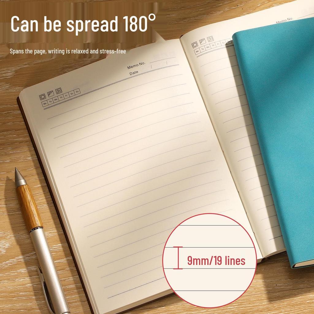 A5 Custom Office Notepad: Business Meeting Record Book, Thickened and Logo Printable