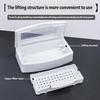 Nail Tool Sterilizer Box Plastic Portable Light Sanitizer Nail Care Cleaning Box For Nail Salon And Home Use