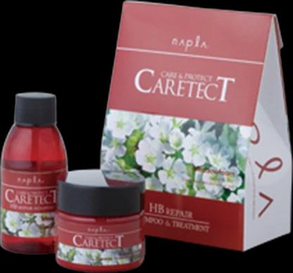 Napla Caretect HB Repair Shampoo & Repair Treatment Trial Set  (50 ml & 50 g)